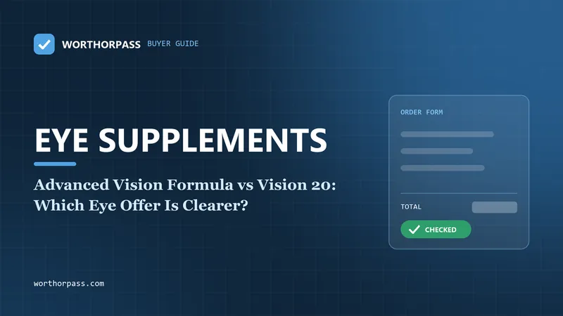 Advanced Vision Formula vs Vision 20: Which Eye Offer Is Clearer?