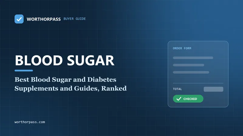 Best Blood Sugar and Diabetes Supplements and Guides, Ranked