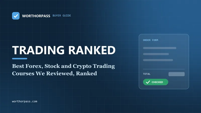 Best Forex, Stock and Crypto Trading Courses We Reviewed, Ranked