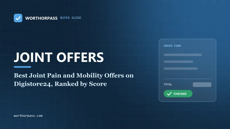 Best Joint Pain and Mobility Offers on Digistore24, Ranked by Score