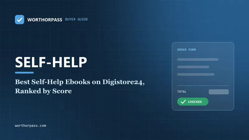 Best Self-Help Ebooks on Digistore24, Ranked by Score