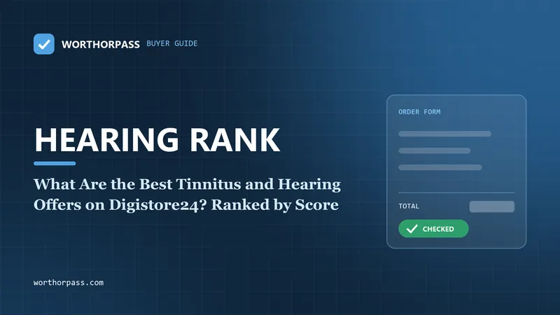 What Are the Best Tinnitus and Hearing Offers on Digistore24? Ranked by Score