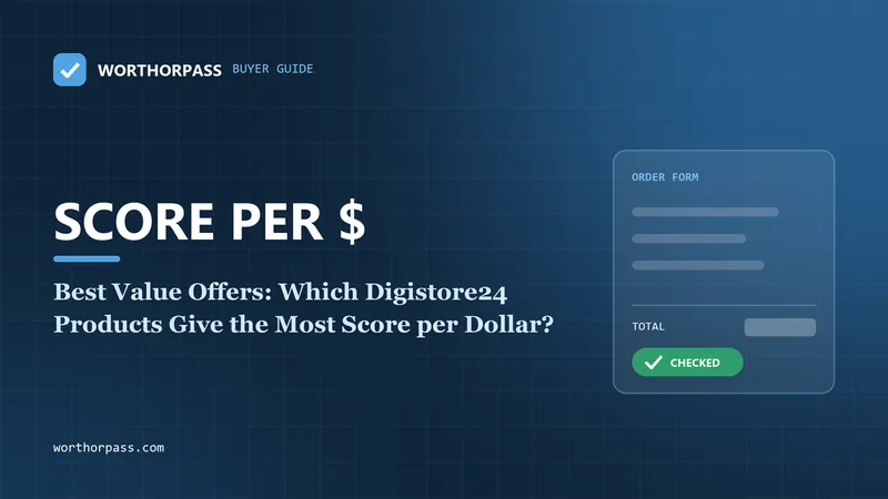 Best Value Offers: Which Digistore24 Products Give the Most Score per Dollar?