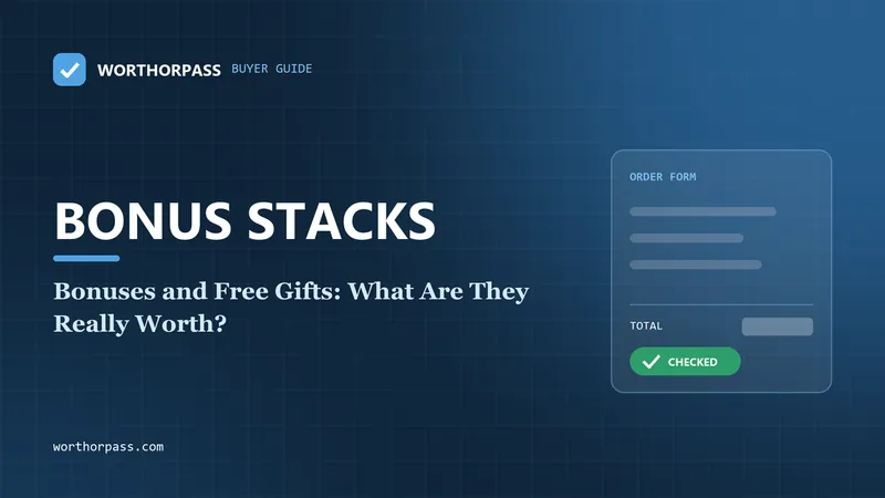 Bonuses and Free Gifts: What Are They Really Worth?