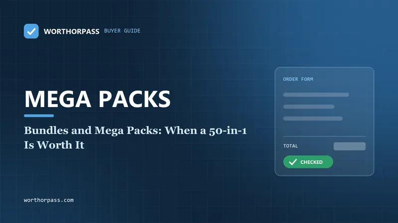 Bundles and Mega Packs: When a 50-in-1 Is Worth It