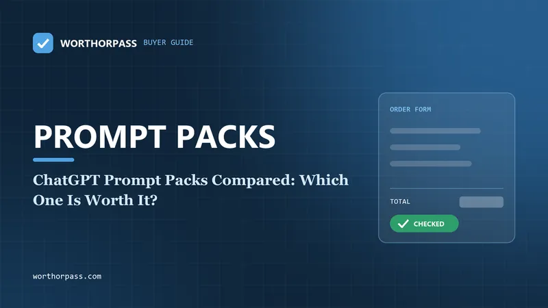 ChatGPT Prompt Packs Compared: Which One Is Worth It?