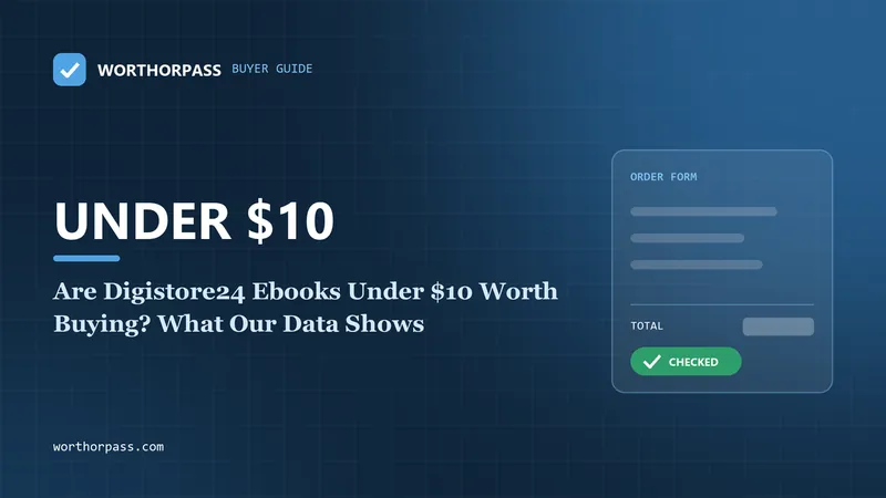 Are Digistore24 Ebooks Under $10 Worth Buying? What Our Data Shows