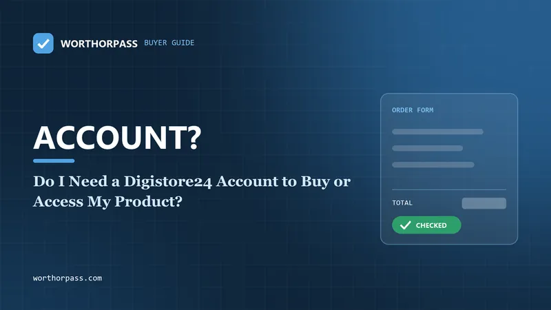 Do I Need a Digistore24 Account to Buy or Access My Product?