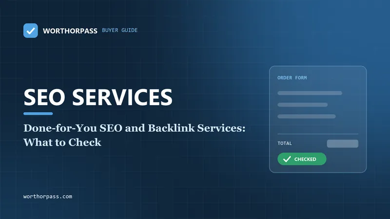 Done-for-You SEO and Backlink Services: What to Check