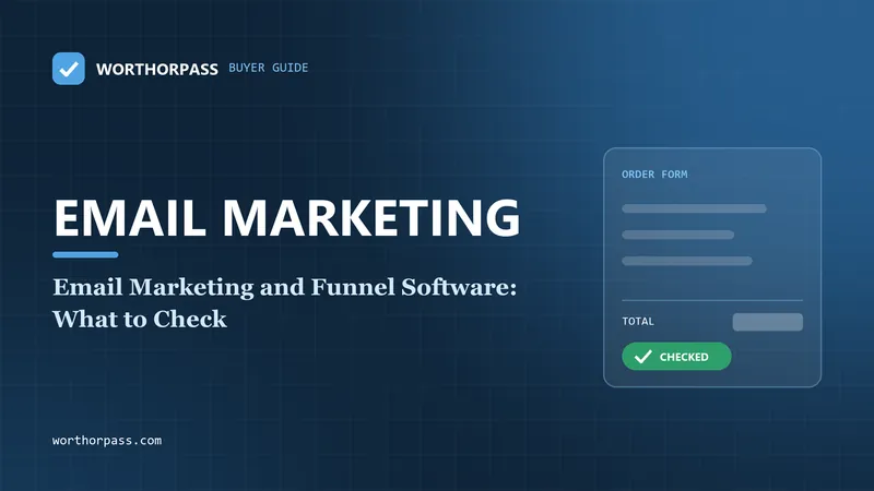 Email Marketing and Funnel Software: What to Check
