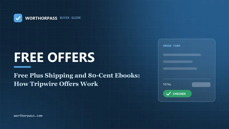 Free Plus Shipping and 80-Cent Ebooks: How Tripwire Offers Work