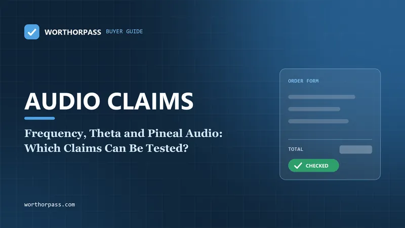 Frequency, Theta and Pineal Audio: Which Claims Can Be Tested?