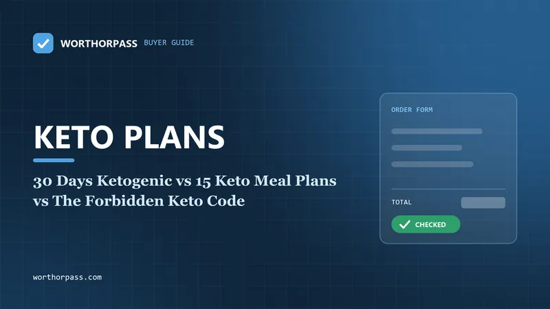 30 Days Ketogenic vs 15 Keto Meal Plans vs The Forbidden Keto Code