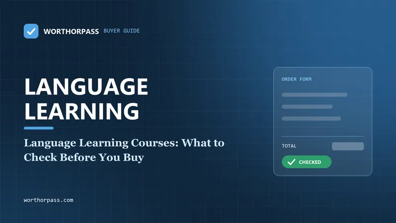 Language Learning Courses: What to Check Before You Buy