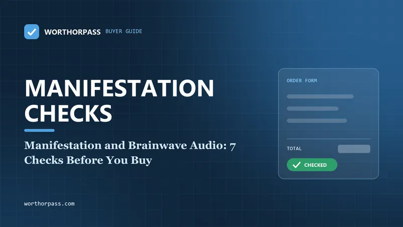 Manifestation and Brainwave Audio: 7 Checks Before You Buy