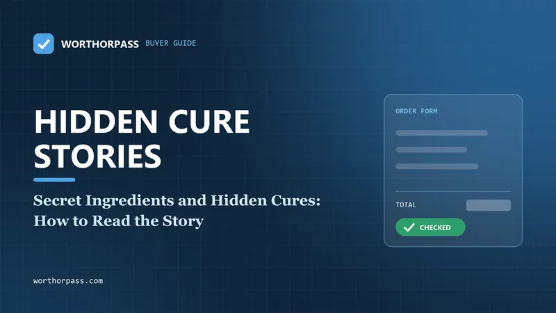 Secret Ingredients and Hidden Cures: How to Read the Story