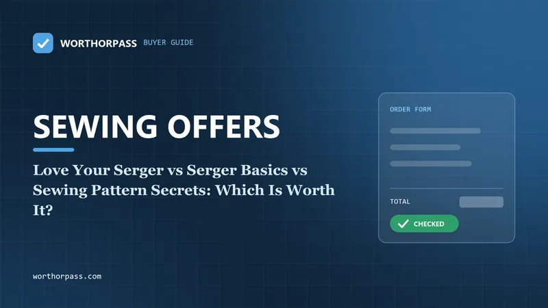 Love Your Serger vs Serger Basics vs Sewing Pattern Secrets: Which Is Worth It?