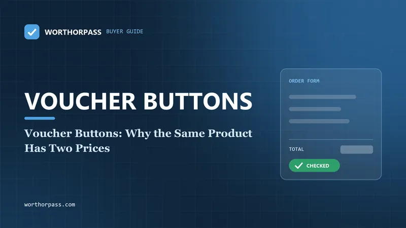 Voucher Buttons: Why the Same Product Has Two Prices