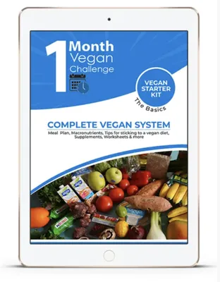 1 Month Vegan Challenge (30-Day Plant-Based Roadmap) product image