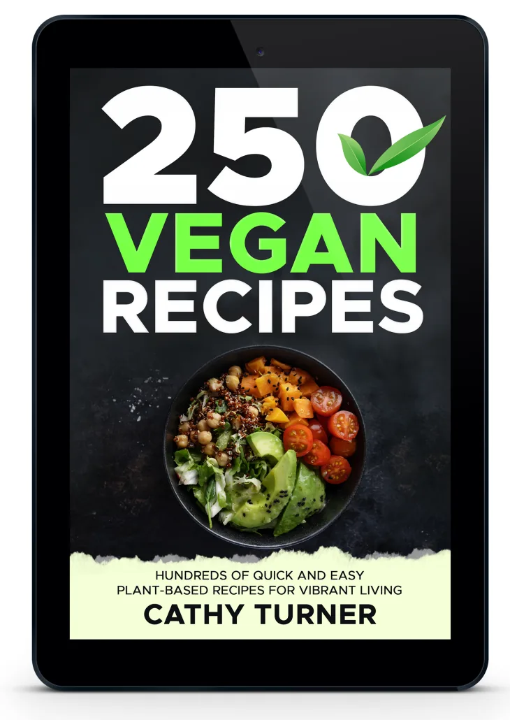 250 Vegan Recipes cookbook cover