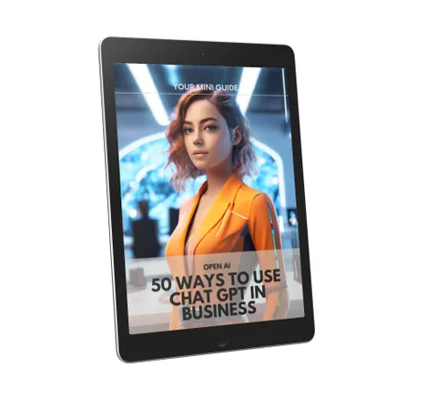 50 Ways to Use ChatGPT in Business cover