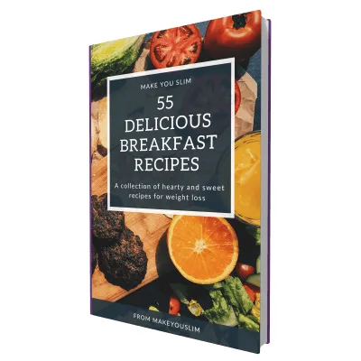 55 Delicious Breakfast Recipes (Make You Slim) product image