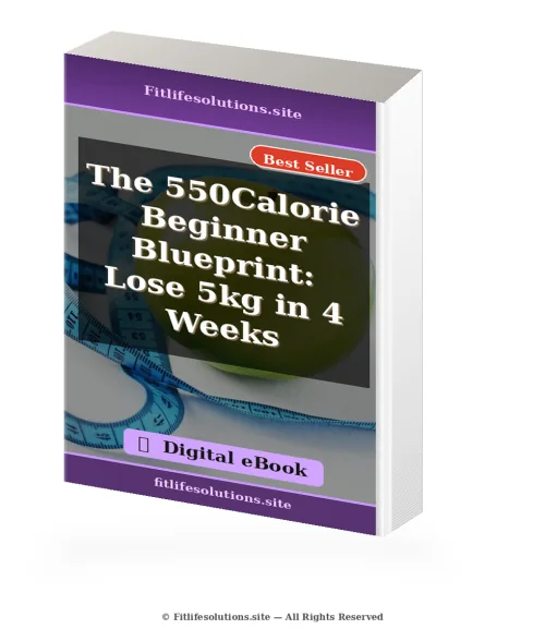 The 550-Calorie Beginner Blueprint ebook cover