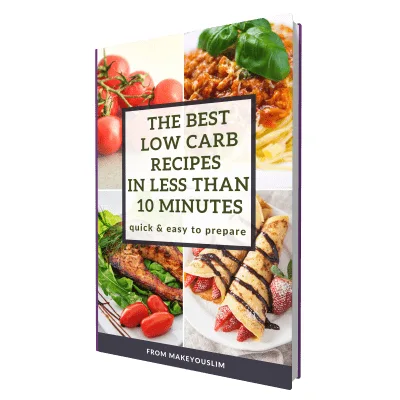 The Best Low Carb Recipes in Less Than 10 Minutes (Make You Slim) product image