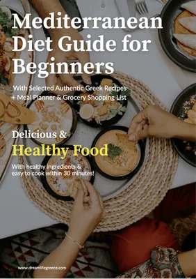 7 Day Mediterranean Diet Guide cover