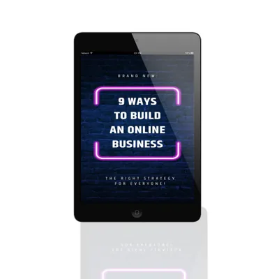 9 Ways to build an Online Business product image