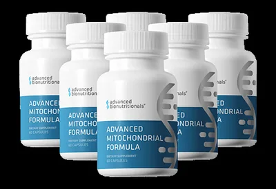 Advanced Mitochondrial Formula supplement bottles
