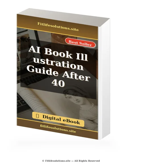 AI Book Illustration Guide After 40 product image