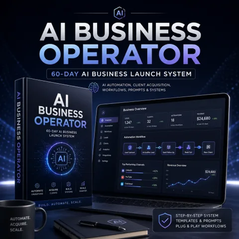 AI Business Operator 60-Day AI Automation Business Launch System product image