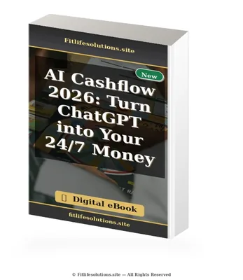 AI Cashflow 2026: Turn ChatGPT into Your 24/7 Money ebook cover