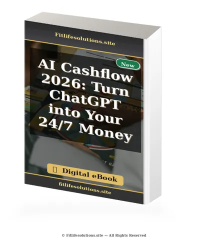 AI Cashflow 2026: Turn ChatGPT into Your 24/7 Money ebook cover