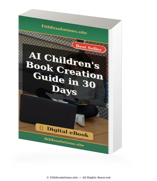AI Childrens Book Creation Guide in 30 Days ebook cover