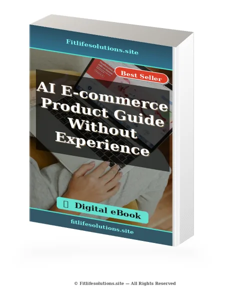 AI E-commerce Product Guide Without Experience ebook cover