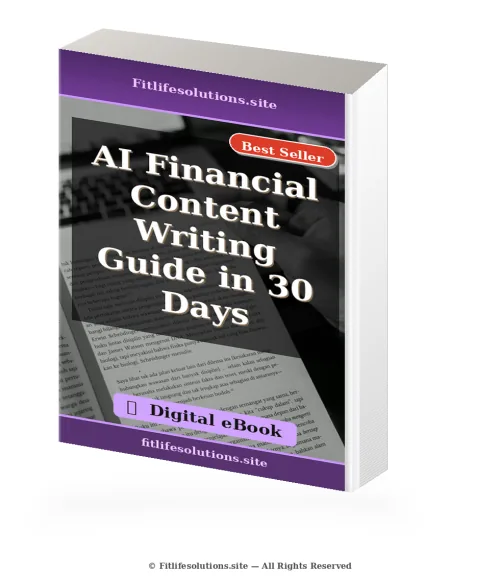 AI Financial Content Writing Guide in 30 Days cover