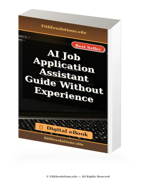 AI Job Application Assistant Guide Without Experience ebook cover