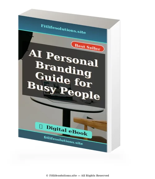 AI Personal Branding Guide for Busy People ebook cover