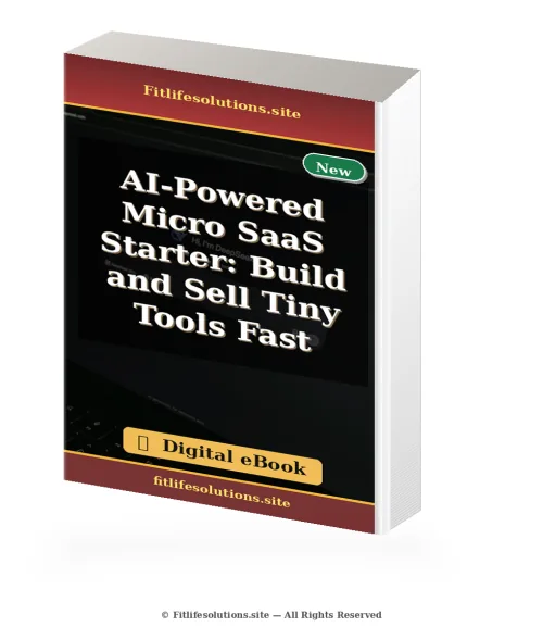 Cover of the AI-Powered Micro SaaS Starter: Build and Sell Tiny Tools Fast digital eBook