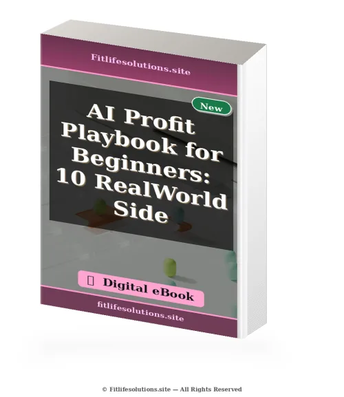 AI Profit Playbook for Beginners ebook cover