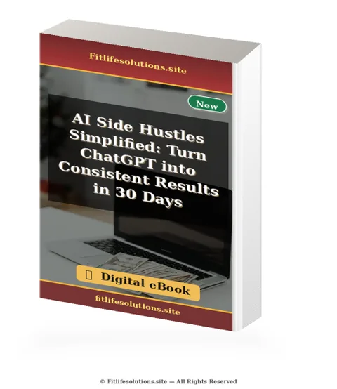AI Side Hustles Simplified: Turn ChatGPT into Consistent Results in 30 Days product image