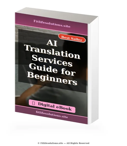 AI Translation Services Guide for Beginners ebook cover