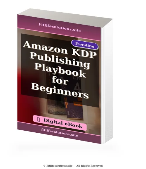 Amazon KDP Publishing Playbook for Beginners ebook cover