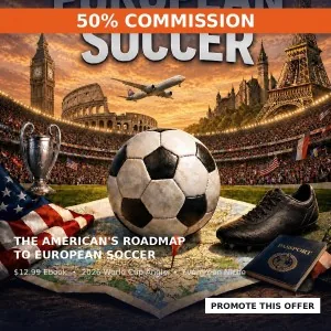 The American's Roadmap to European Soccer ebook cover