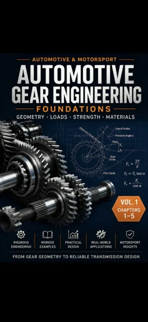 Automotive and Motorsport Gear Engineering Volume 1 ebook cover