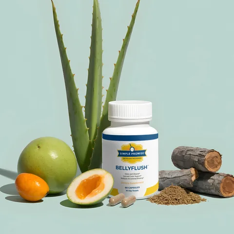BellyFlush supplement bottle product image