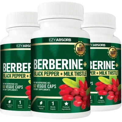 Berberine Starter Pack supplement bottles