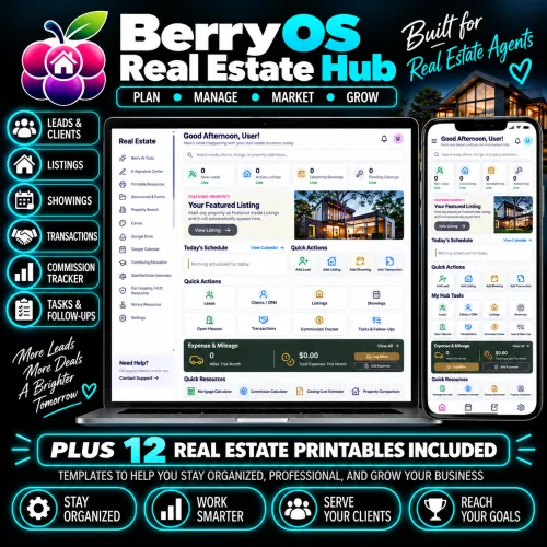 Berry OS Real Estate Hub product image